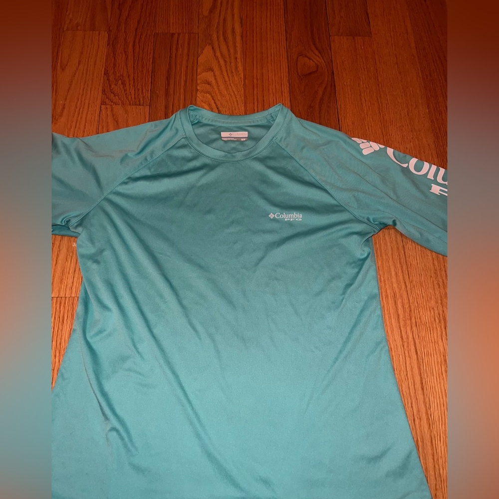 Columbia Teal Performance Shirt